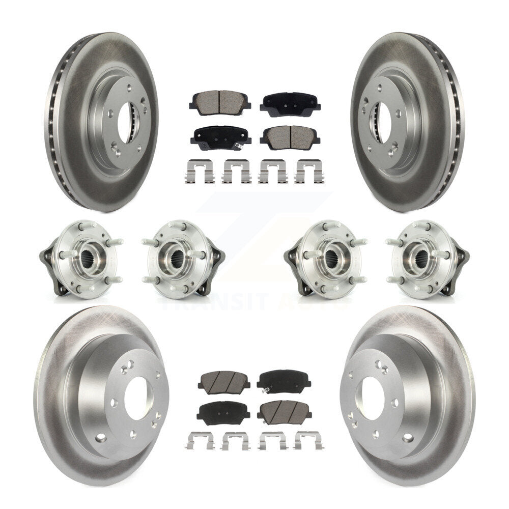 Transit Auto KBB-128737 Wheel Bearing and Hub Assembly for 2010-2013 Kia Sorento, Hyundai Santa Fe - Front and Rear product image