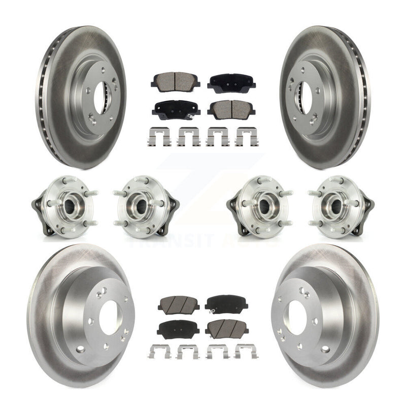 Transit Auto KBB-128737 Wheel Bearing and Hub Assembly for 2010-2013 Kia Sorento, Hyundai Santa Fe - Front and Rear product image
