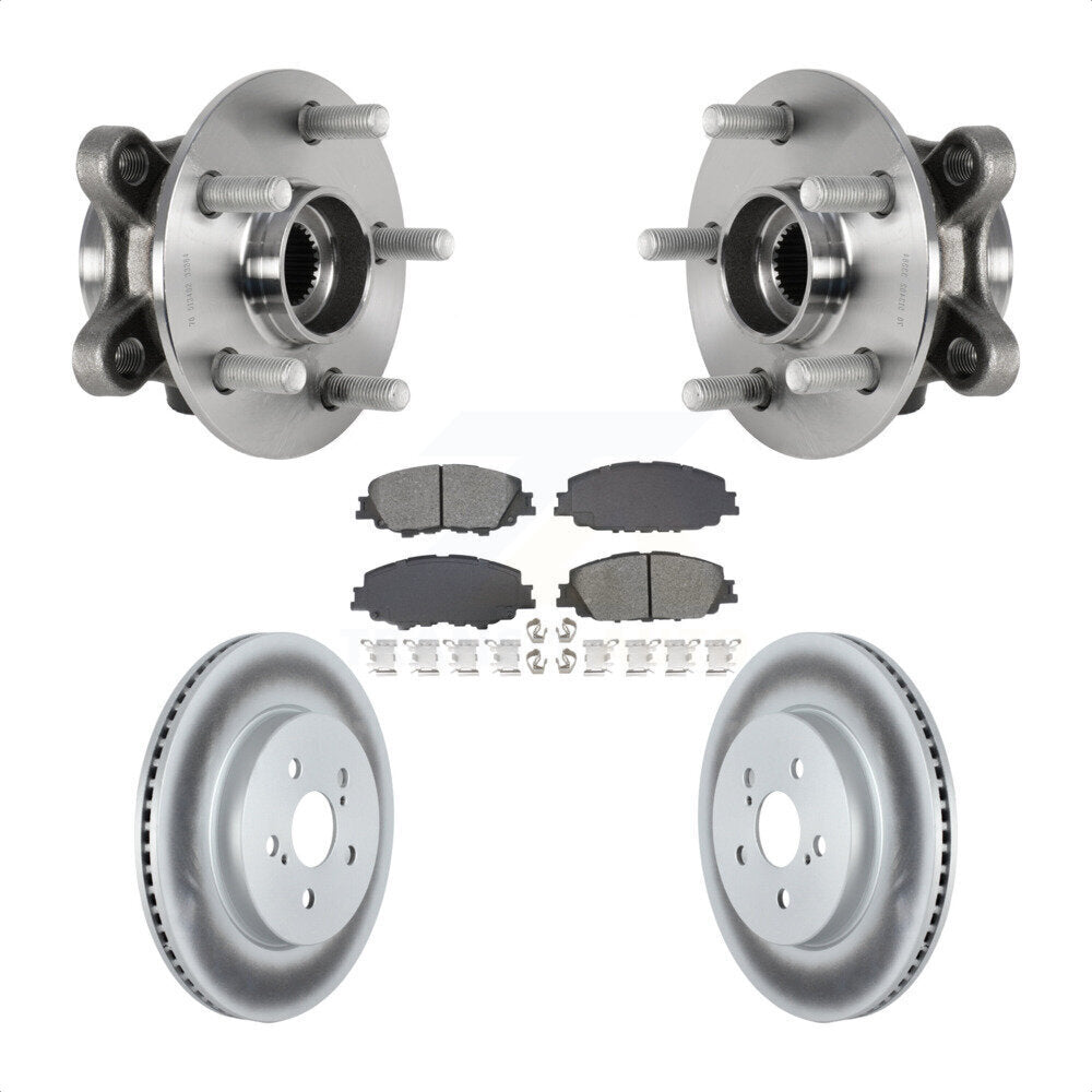 Transit Auto KBB-128738 Wheel Bearing and Hub Assembly for 2019-2024 Toyota Corolla, Toyota Prius Prime - Front product image