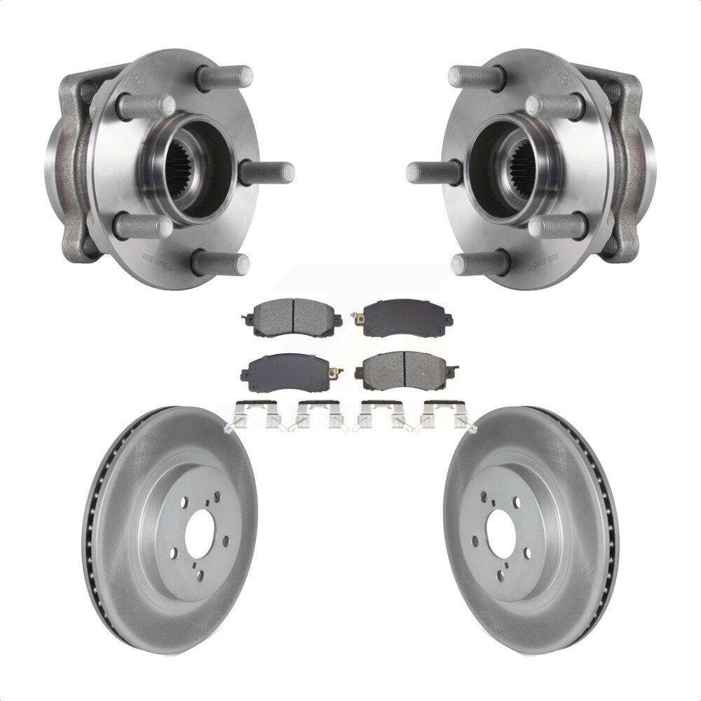 Transit Auto KBB-128755 Wheel Bearing and Hub Assembly for 2017-2023 Subaru Crosstrek, Subaru Impreza - Front product image