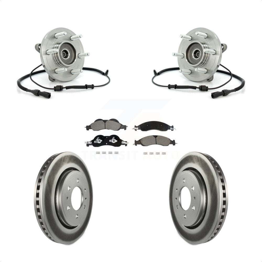 Transit Auto KBB-128772 Wheel Bearing and Hub Assembly for 2007-2009 Lincoln Navigator, Ford Expedition - Front product image