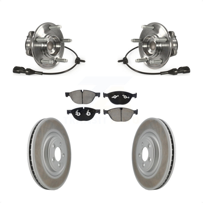 Transit Auto KBB-128775 Wheel Bearing and Hub Assembly for 2010-2017 Jaguar XJ, Jaguar XF - Front product image