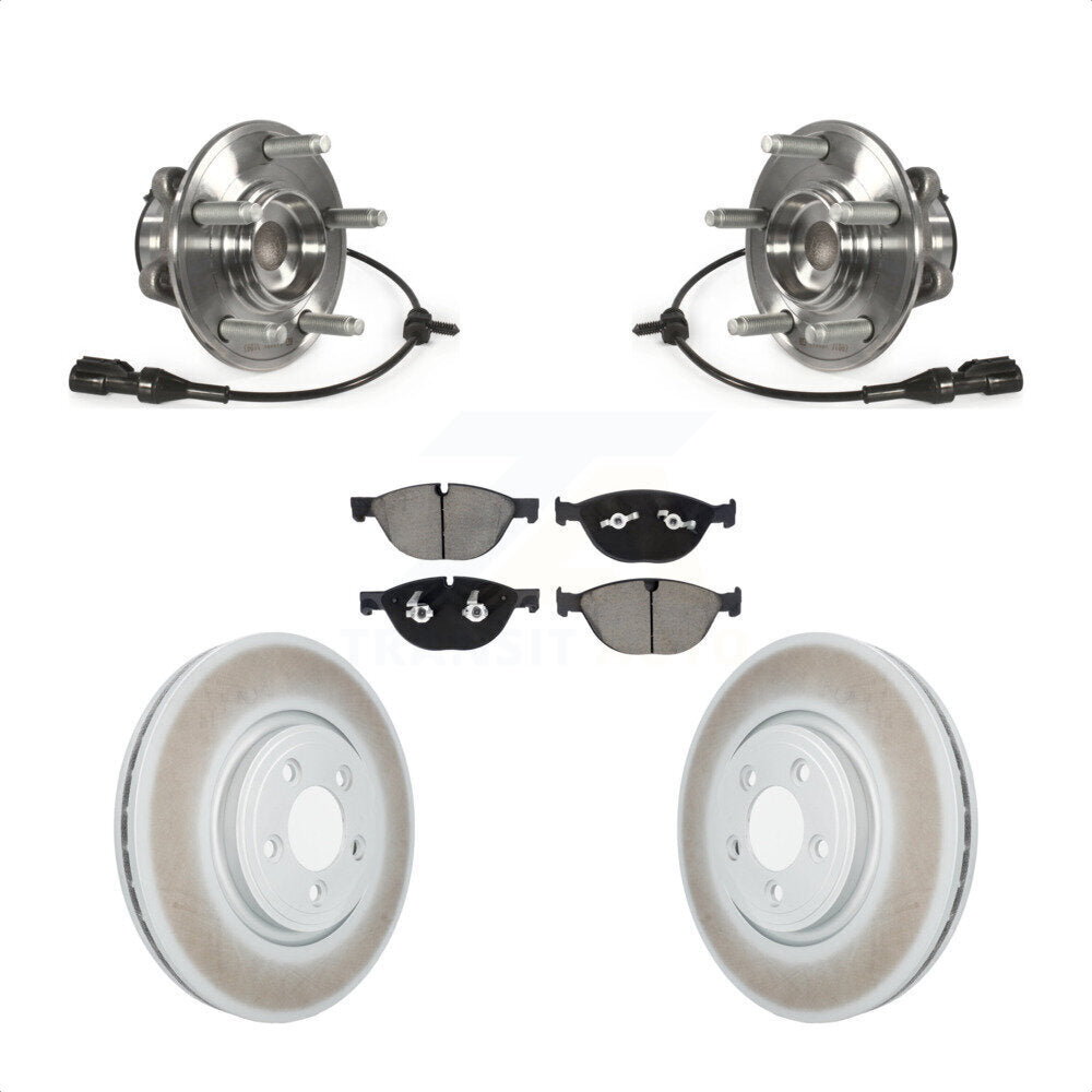 Transit Auto KBB-128778 Wheel Bearing and Hub Assembly for 2010 Jaguar XF - Front product image