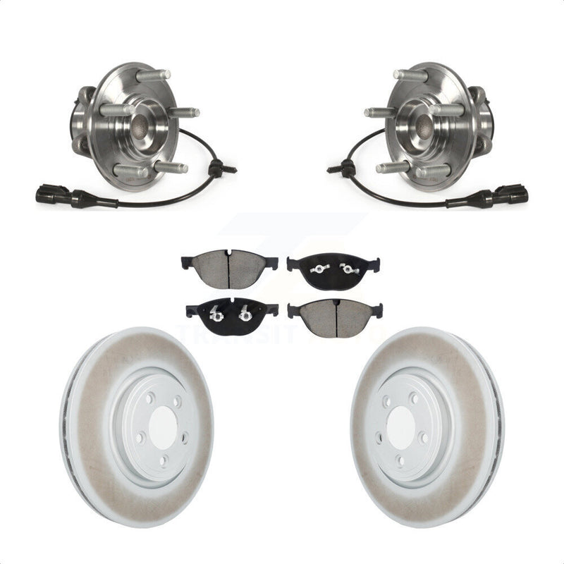 Transit Auto KBB-128778 Wheel Bearing and Hub Assembly for 2010 Jaguar XF - Front product image