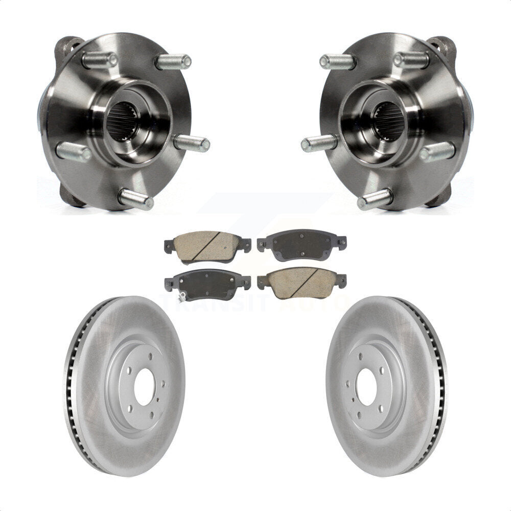 Transit Auto KBB-128783 Wheel Bearing and Hub Assembly for 2007-2015 INFINITI Q60, INFINITI G35 - Front product image