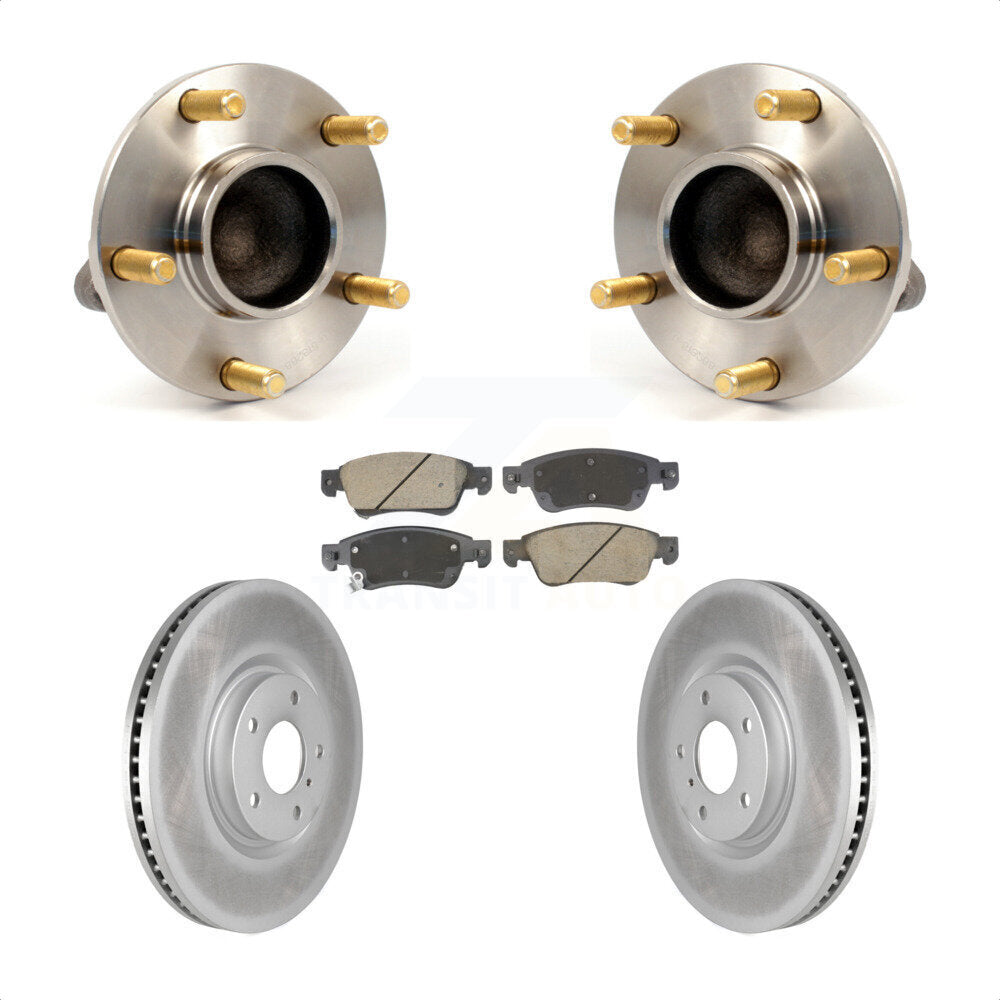 Transit Auto KBB-128786 Wheel Bearing and Hub Assembly for 2007 INFINITI G35 - Front product image