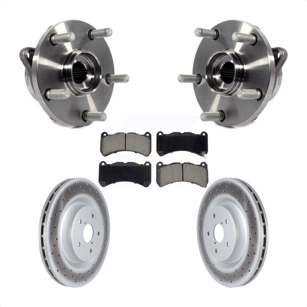 Transit Auto KBB-128798 Wheel Bearing and Hub Assembly for 2018-2020 Subaru WRX STI - Front product image