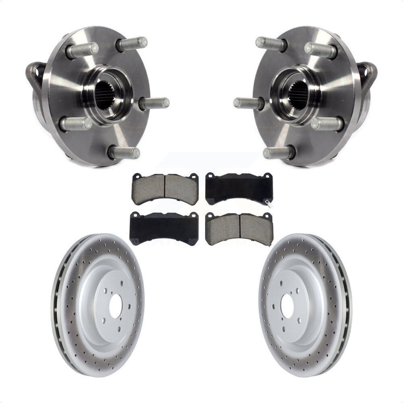 Transit Auto KBB-128798 Wheel Bearing and Hub Assembly for 2018-2020 Subaru WRX STI - Front product image