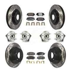 Transit Auto KBB-128804 Wheel Bearing and Hub Assembly for 2013-2015 Hyundai Santa Fe, Hyundai Santa Fe XL - Front and Rear product image