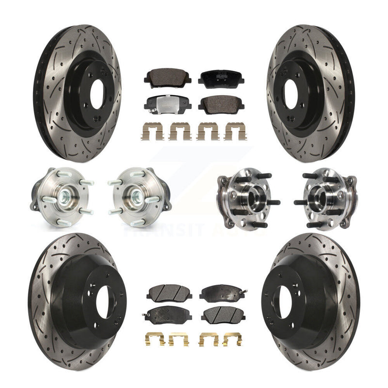 Transit Auto KBB-128836 Wheel Bearing and Hub Assembly for 2015-2016 Hyundai Santa Fe XL, Hyundai Santa Fe - Front and Rear product image
