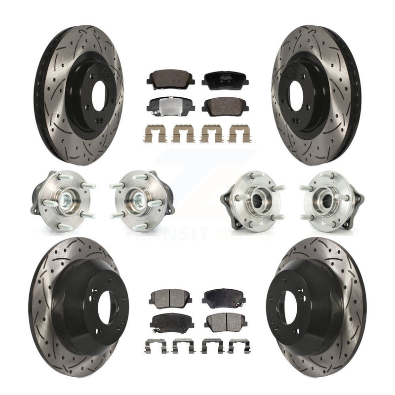 Transit Auto KBB-128838 Wheel Bearing and Hub Assembly for 2013-2015 Kia Sorento, Hyundai Santa Fe Sport - Front and Rear product image