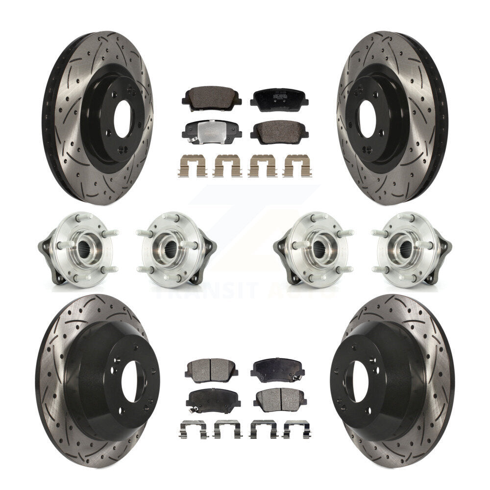 Transit Auto KBB-128839 Wheel Bearing and Hub Assembly for 2013-2015 Kia Sorento, Hyundai Santa Fe Sport - Front and Rear product image