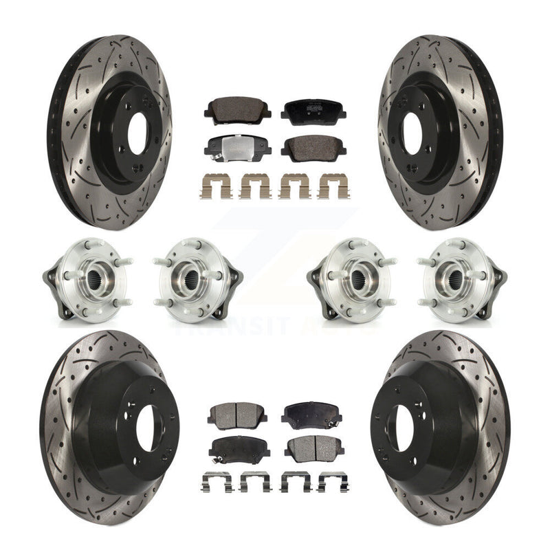 Transit Auto KBB-128839 Wheel Bearing and Hub Assembly for 2013-2015 Kia Sorento, Hyundai Santa Fe Sport - Front and Rear product image