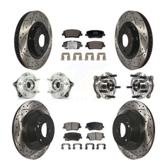 Transit Auto KBB-128841 Wheel Bearing and Hub Assembly for 2015-2016 Hyundai Santa Fe Sport - Front and Rear product image