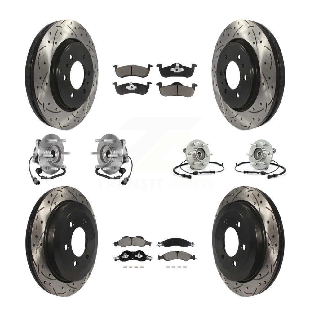 Transit Auto KBB-128846 Wheel Bearing and Hub Assembly for 2007-2009 Lincoln Navigator, Ford Expedition - Front and Rear product image