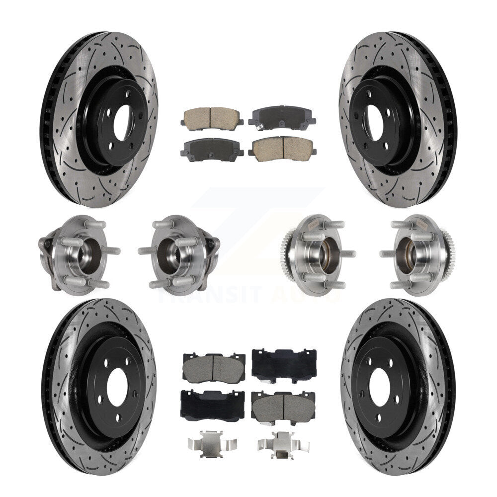 Transit Auto KBB-128847 Wheel Bearing and Hub Assembly for 2015-2019 Ford Mustang - Front and Rear product image
