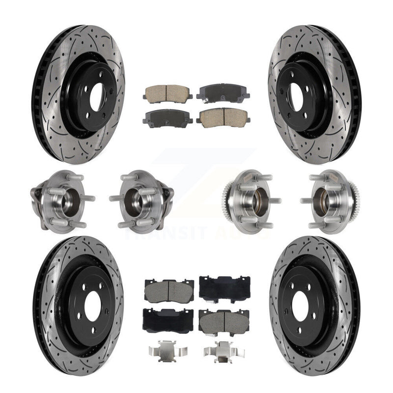 Transit Auto KBB-128847 Wheel Bearing and Hub Assembly for 2015-2019 Ford Mustang - Front and Rear product image