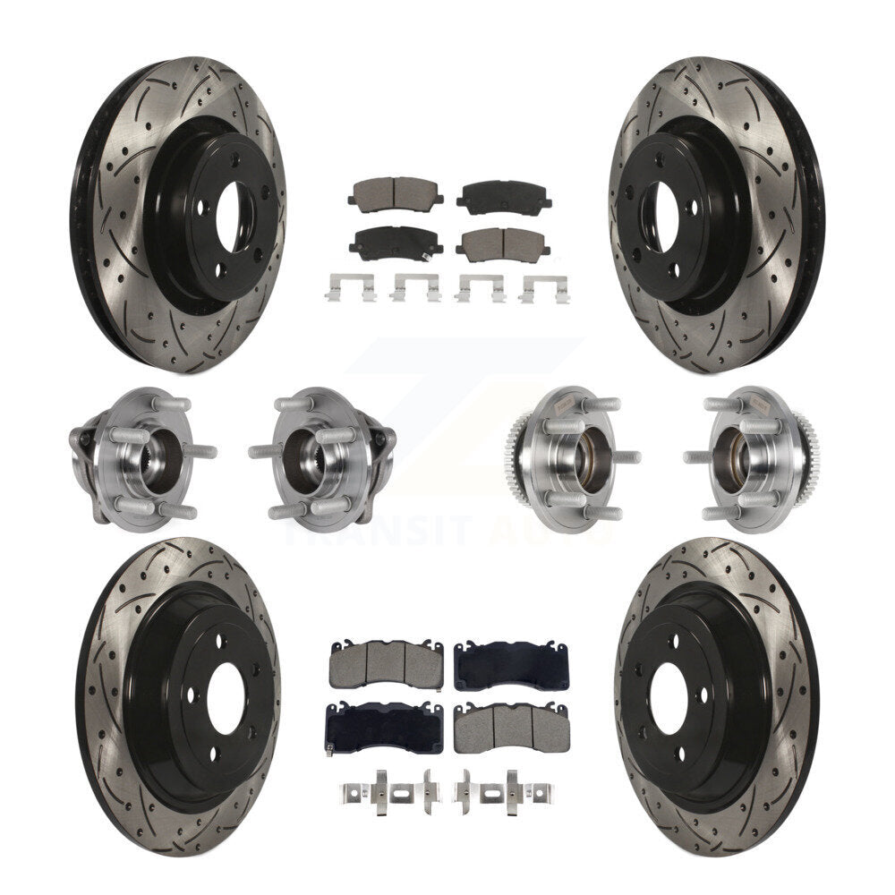 Transit Auto KBB-128848 Wheel Bearing and Hub Assembly for 2015 Ford Mustang - Front and Rear product image