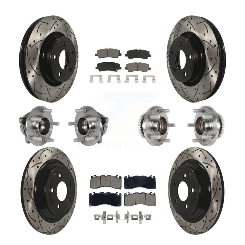 Transit Auto KBB-128848 Wheel Bearing and Hub Assembly for 2015 Ford Mustang - Front and Rear product image