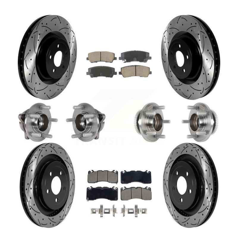Transit Auto KBB-128849 Wheel Bearing and Hub Assembly for 2015-2018 Ford Mustang - Front and Rear product image