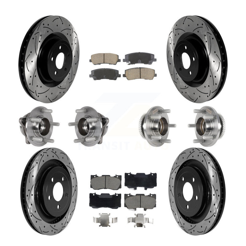 Transit Auto KBB-128850 Wheel Bearing and Hub Assembly for 2020 Ford Mustang - Front and Rear product image