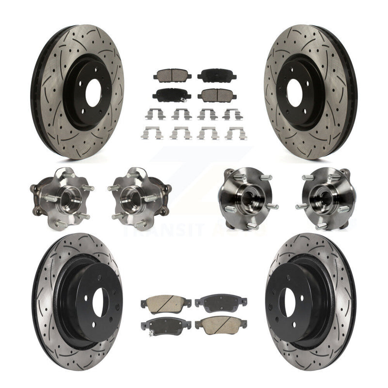 Transit Auto KBB-128861 Wheel Bearing and Hub Assembly for 2007-2015 INFINITI Q60, INFINITI G35 - Front and Rear product image