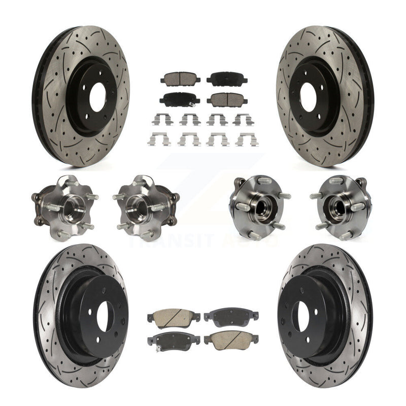 Transit Auto KBB-128862 Wheel Bearing and Hub Assembly for 2007-2015 INFINITI Q60, INFINITI G35 - Front and Rear product image