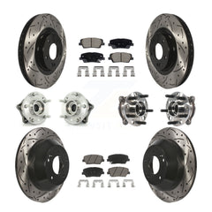 Transit Auto KBB-128876 Wheel Bearing and Hub Assembly for 2015-2016 Hyundai Santa Fe Sport - Front and Rear product image