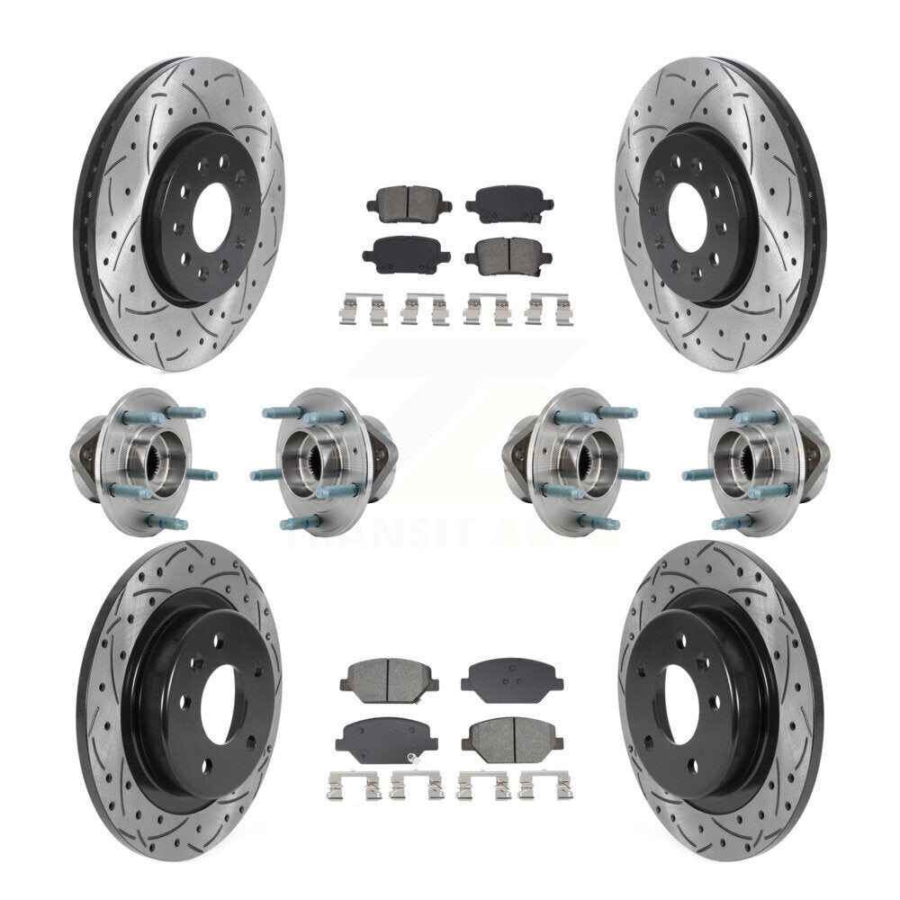 Transit Auto KBB-128881 Wheel Bearing and Hub Assembly for 2018-2020 Chevrolet Equinox, GMC Terrain - Front and Rear product image