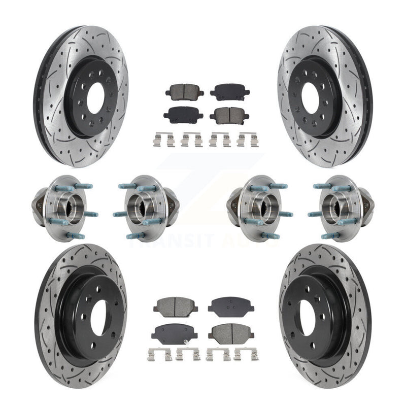 Transit Auto KBB-128881 Wheel Bearing and Hub Assembly for 2018-2020 Chevrolet Equinox, GMC Terrain - Front and Rear product image
