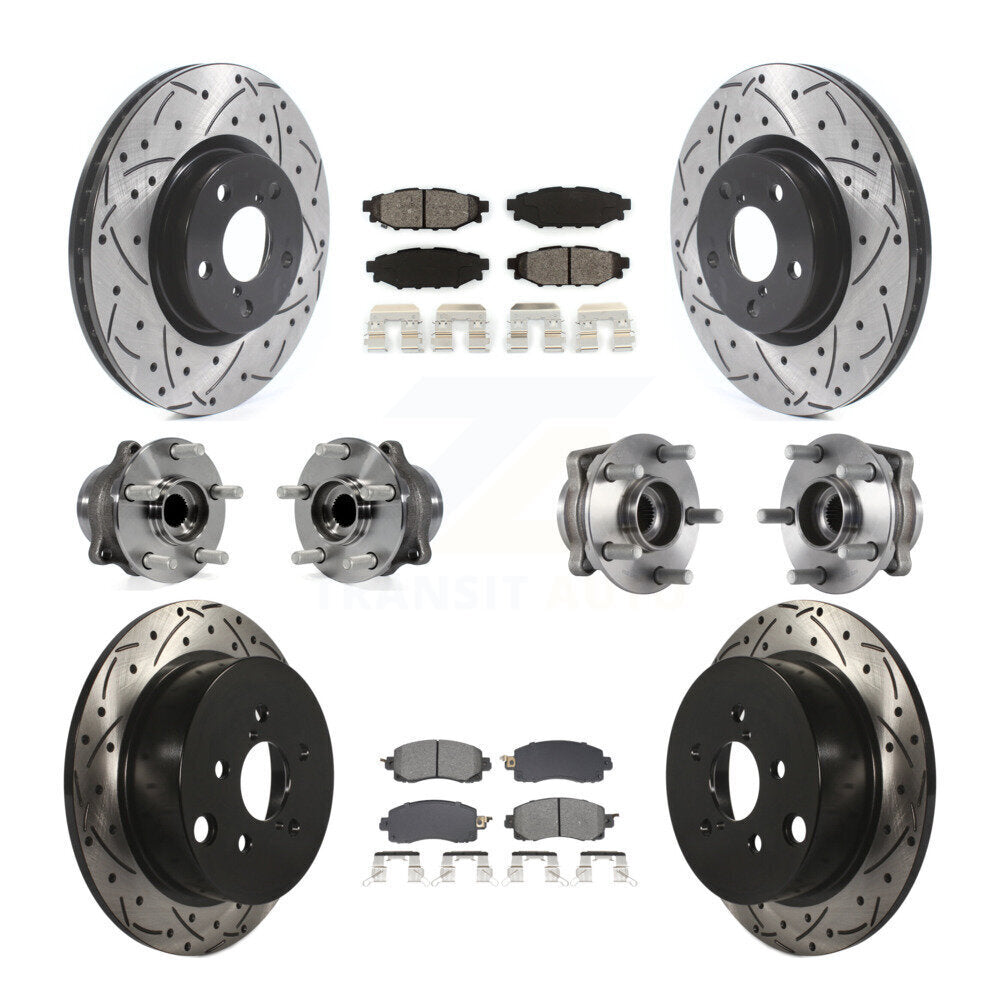 Transit Auto KBB-128883 Wheel Bearing and Hub Assembly for 2017-2021 Subaru Impreza - Front and Rear product image