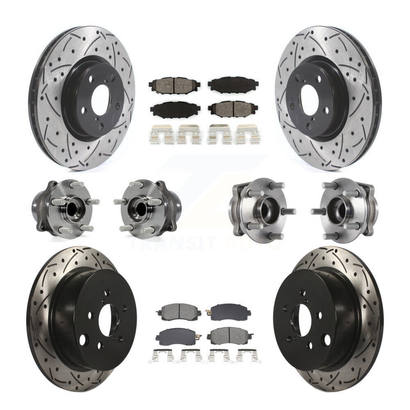 Transit Auto KBB-128883 Wheel Bearing and Hub Assembly for 2017-2021 Subaru Impreza - Front and Rear product image