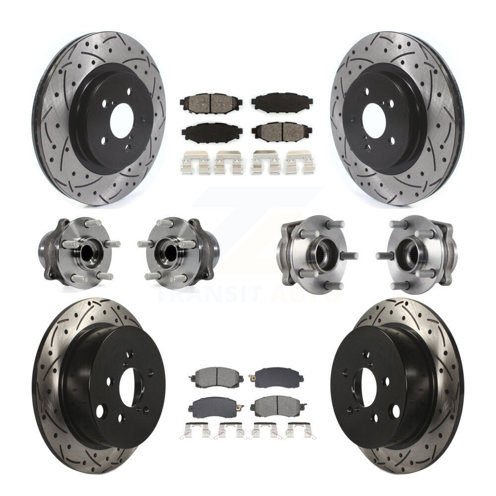 Transit Auto KBB-128884 Wheel Bearing and Hub Assembly for 2017-2023 Subaru Crosstrek, Subaru Impreza - Front and Rear product image