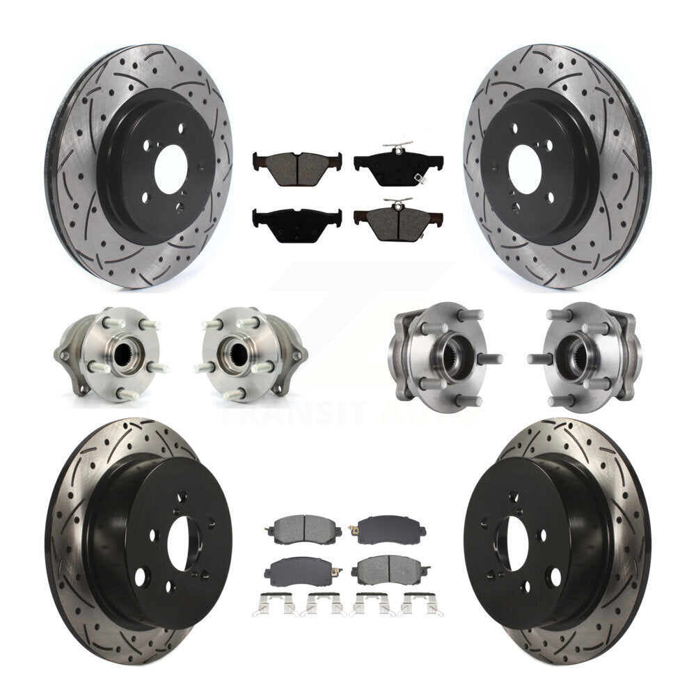 Transit Auto KBB-128885 Wheel Bearing and Hub Assembly for 2019-2020 Subaru Crosstrek - Front and Rear product image