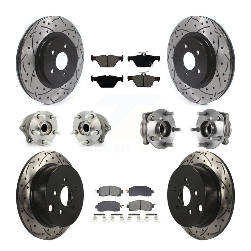 Transit Auto KBB-128885 Wheel Bearing and Hub Assembly for 2019-2020 Subaru Crosstrek - Front and Rear product image
