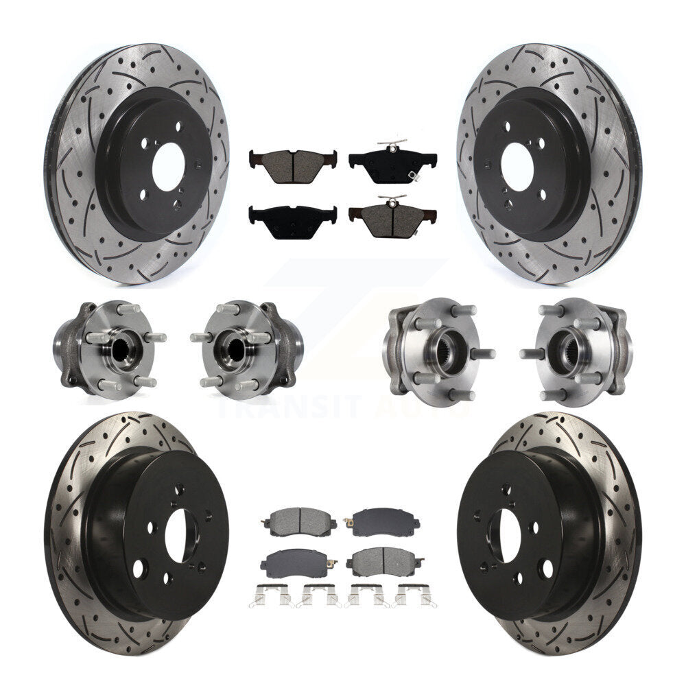 Transit Auto KBB-128886 Wheel Bearing and Hub Assembly for 2020 Subaru Crosstrek - Front and Rear product image