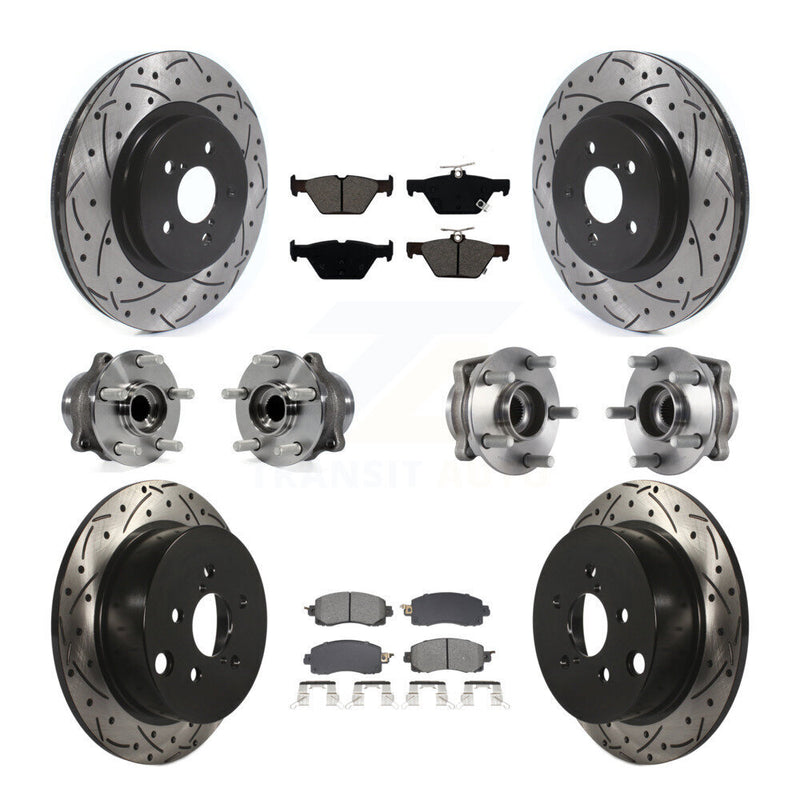 Transit Auto KBB-128886 Wheel Bearing and Hub Assembly for 2020 Subaru Crosstrek - Front and Rear product image