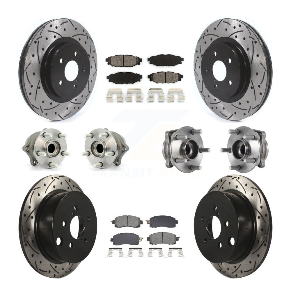 Transit Auto KBB-128887 Wheel Bearing and Hub Assembly for 2020-2023 Subaru Crosstrek - Front and Rear product image