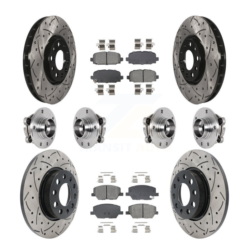 Transit Auto KBB-128890 Wheel Bearing and Hub Assembly for 2018-2019 Jeep Compass - Front and Rear product image