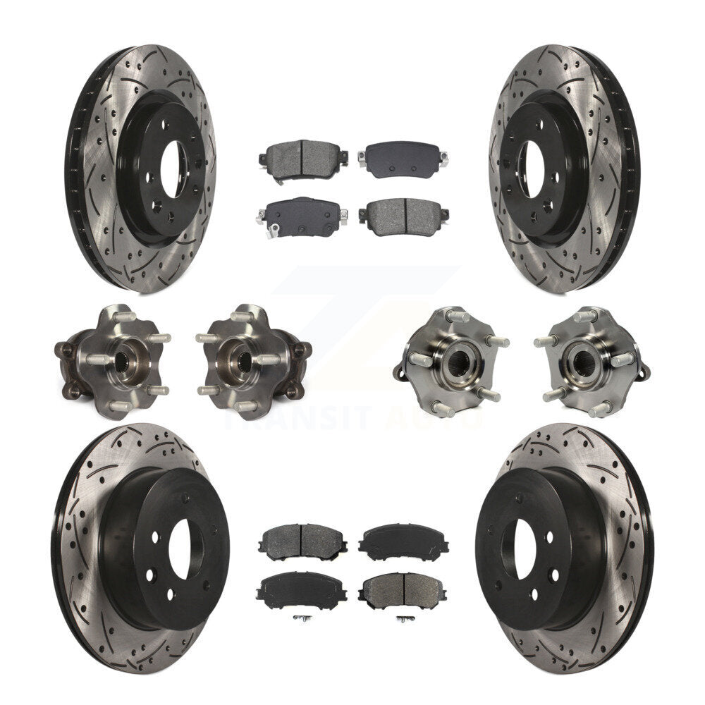 Transit Auto KBB-128891 Wheel Bearing and Hub Assembly for 2019 Nissan Rogue Sport - Front and Rear product image