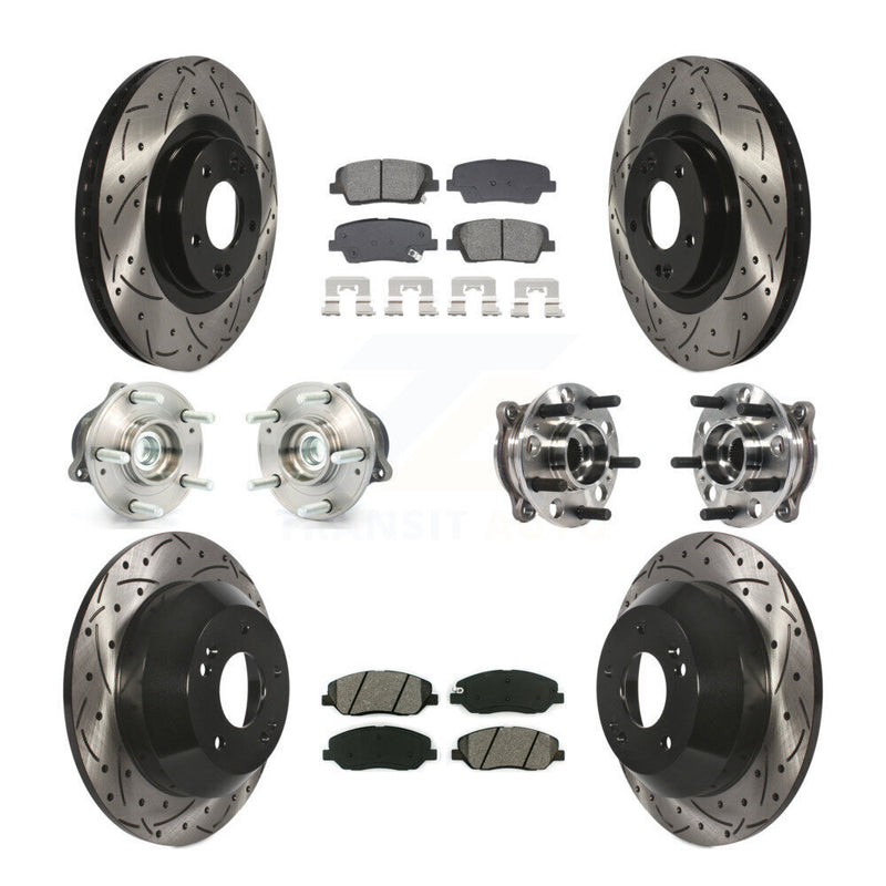 Transit Auto KBB-128895 Wheel Bearing and Hub Assembly for 2015-2016 Hyundai Santa Fe XL, Hyundai Santa Fe - Front and Rear product image