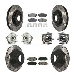 Transit Auto KBB-128896 Wheel Bearing and Hub Assembly for 2015-2016 Hyundai Santa Fe XL, Hyundai Santa Fe - Front and Rear product image