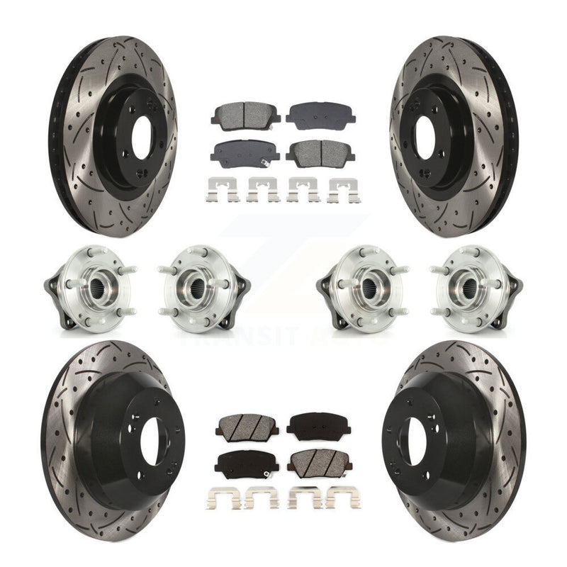Transit Auto KBB-128899 Wheel Bearing and Hub Assembly for 2013-2015 Kia Sorento, Hyundai Santa Fe Sport - Front and Rear product image