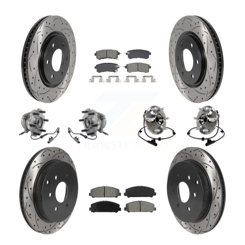 Transit Auto KBB-128902 Wheel Bearing and Hub Assembly for 2011-2023 Nissan Armada, INFINITI QX80, INFINITI QX56 - Front and Rear product image