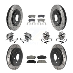 Transit Auto KBB-128903 Wheel Bearing and Hub Assembly for 2017-2019 Nissan Armada - Front and Rear product image