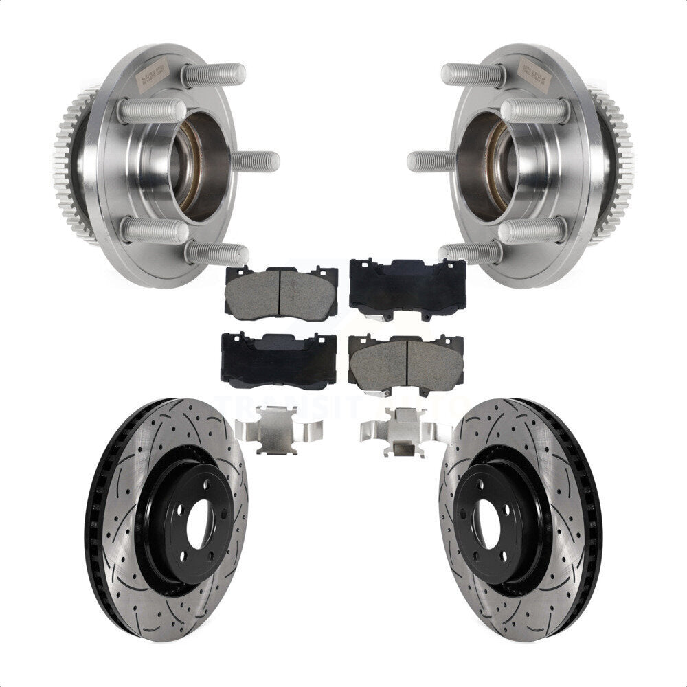 Transit Auto KBB-128926 Wheel Bearing and Hub Assembly for 2015-2019 Ford Mustang - Front product image