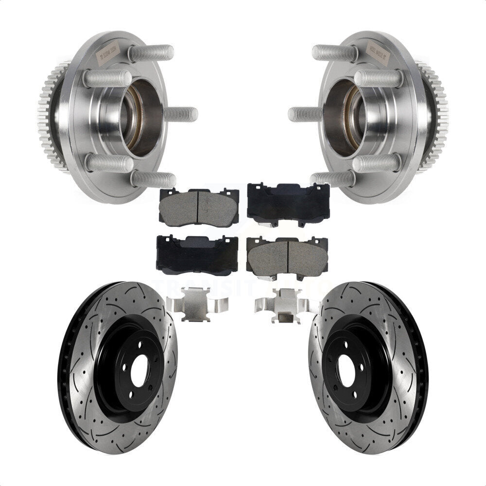 Transit Auto KBB-128929 Wheel Bearing and Hub Assembly for 2020 Ford Mustang - Front product image