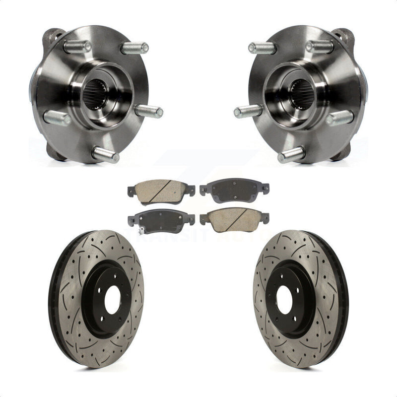 Transit Auto KBB-128930 Wheel Bearing and Hub Assembly for 2007-2015 INFINITI Q60, INFINITI G35 - Front product image