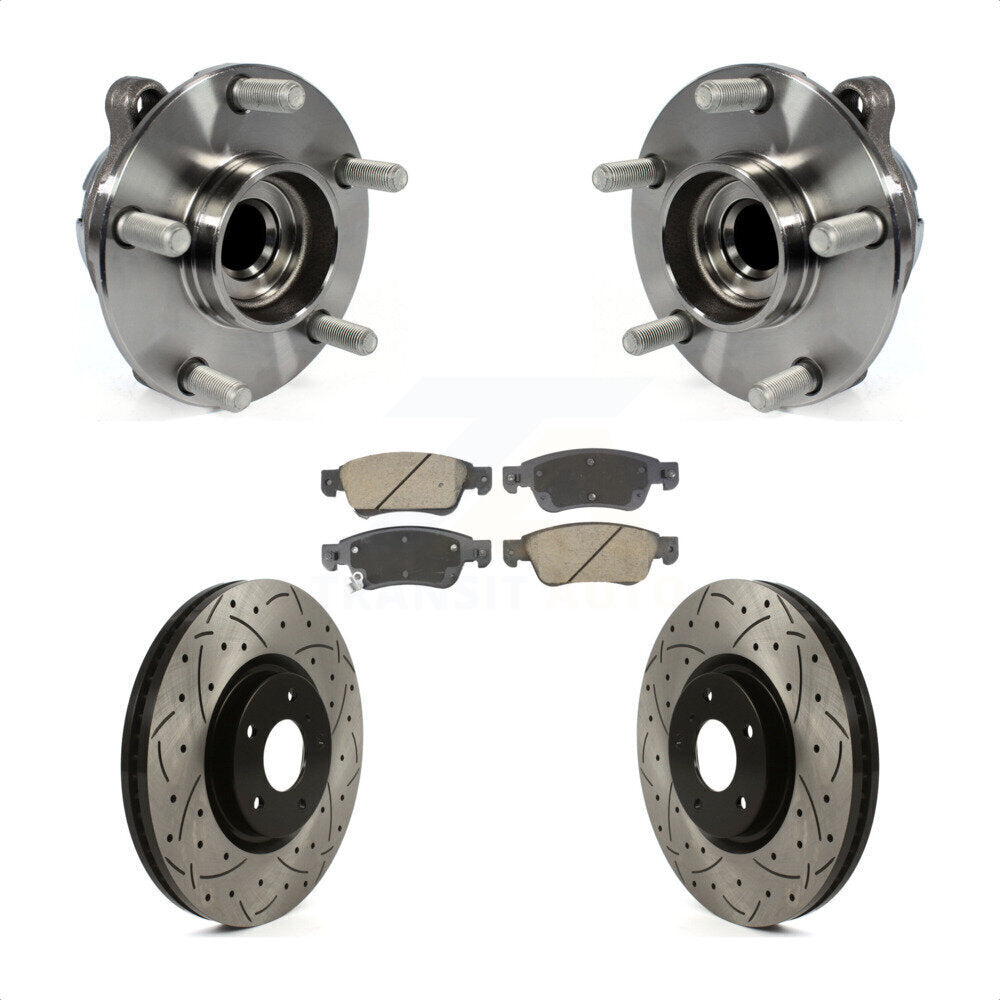 Transit Auto KBB-128931 Wheel Bearing and Hub Assembly for 2007-2015 INFINITI Q60, INFINITI G37, INFINITI G35 - Front product image