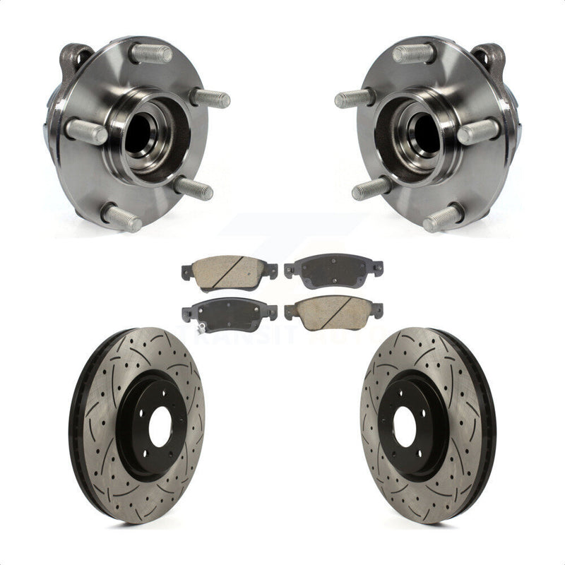 Transit Auto KBB-128931 Wheel Bearing and Hub Assembly for 2007-2015 INFINITI Q60, INFINITI G37, INFINITI G35 - Front product image